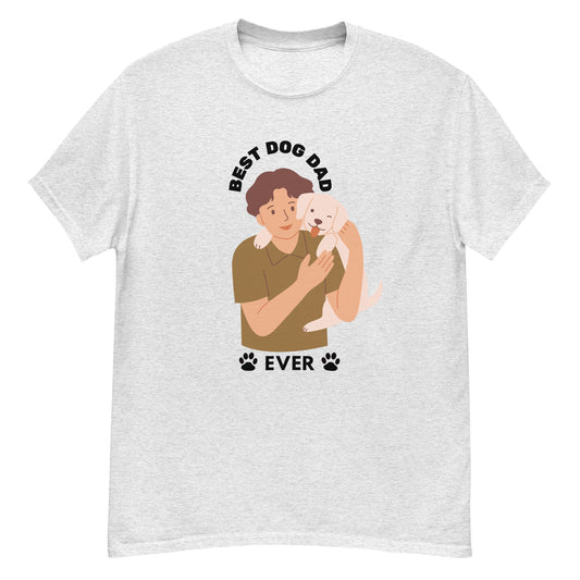 Best Dog Dad Ever Men's classic tee