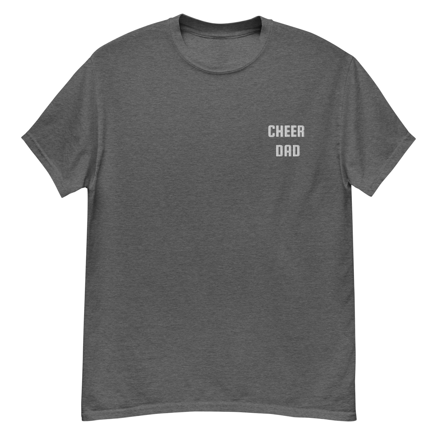 Cheer Dad Embroidered Tshirt