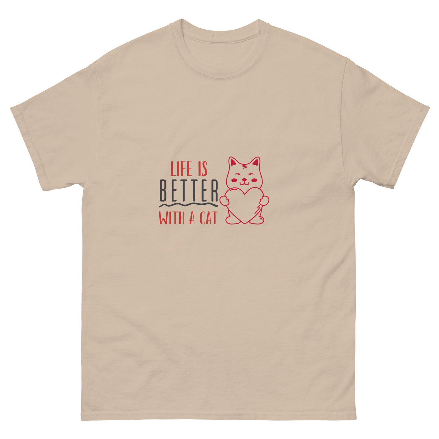 Life Is Better With A Cat Dad T-shirt
