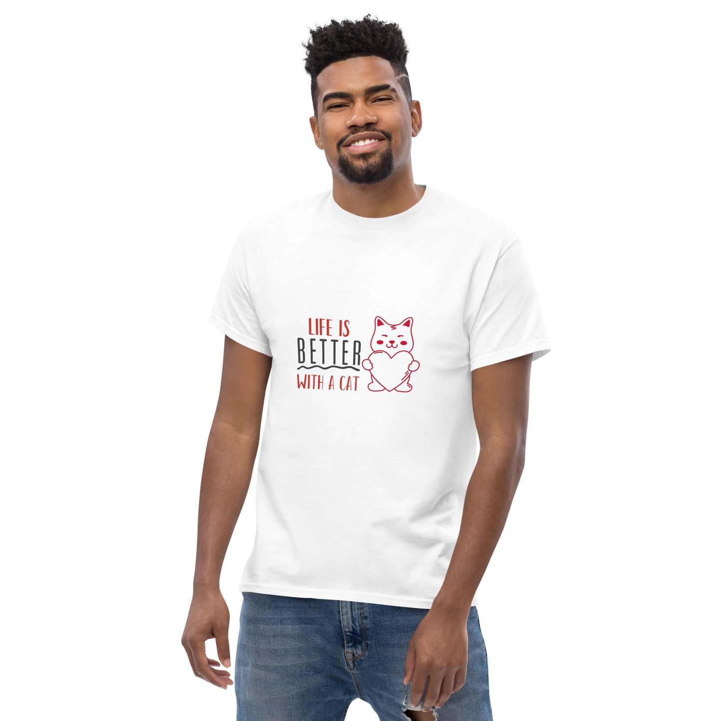 Life Is Better With A Cat Dad T-shirt