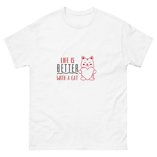 Life Is Better With A Cat Dad T-shirt