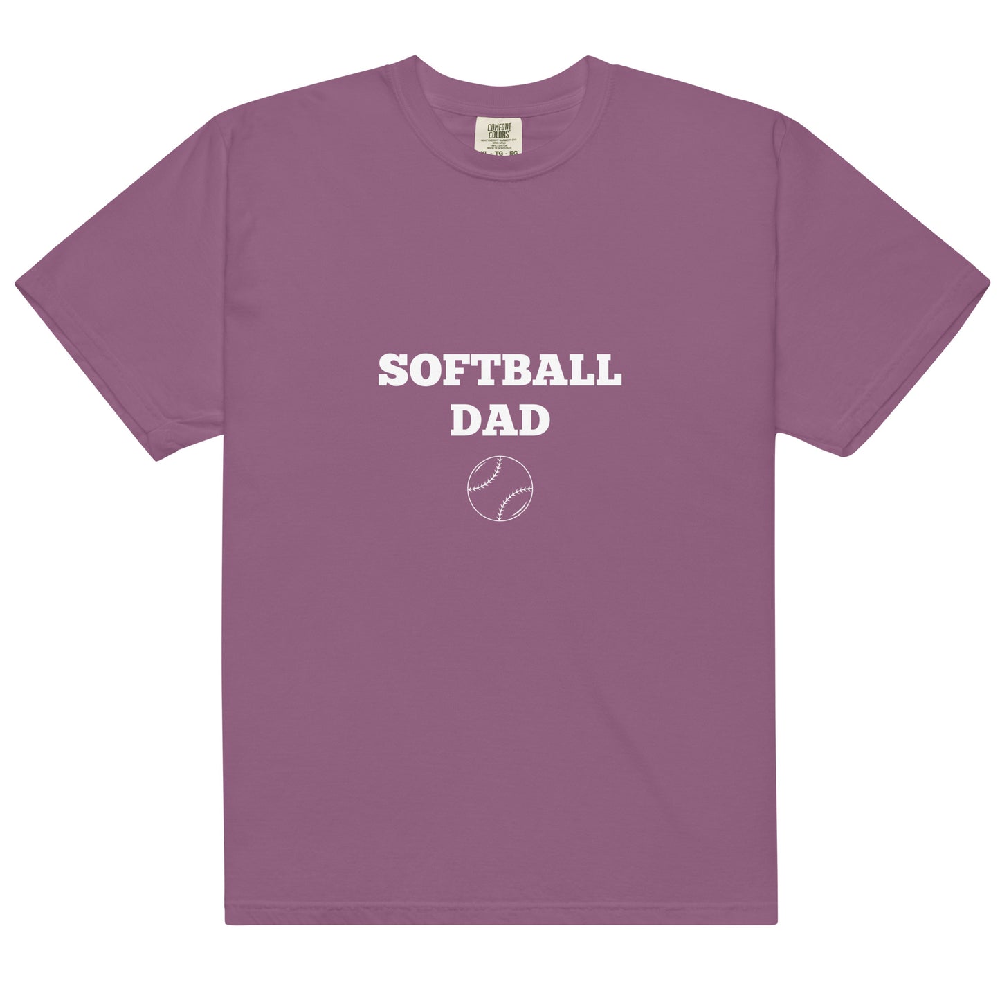 Softball Dad Printed Tshirt