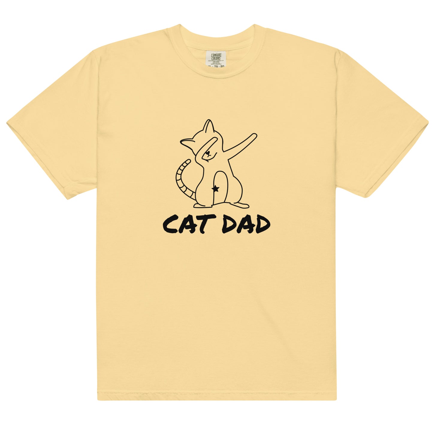 Cat Dad Printed Tshirt