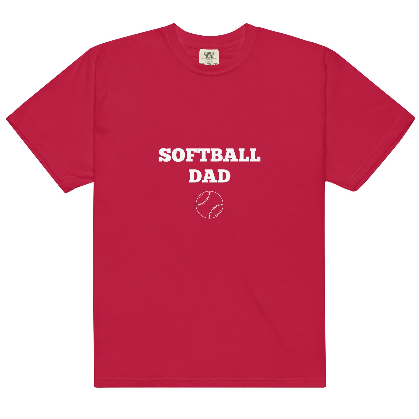 Softball Dad Printed Tshirt