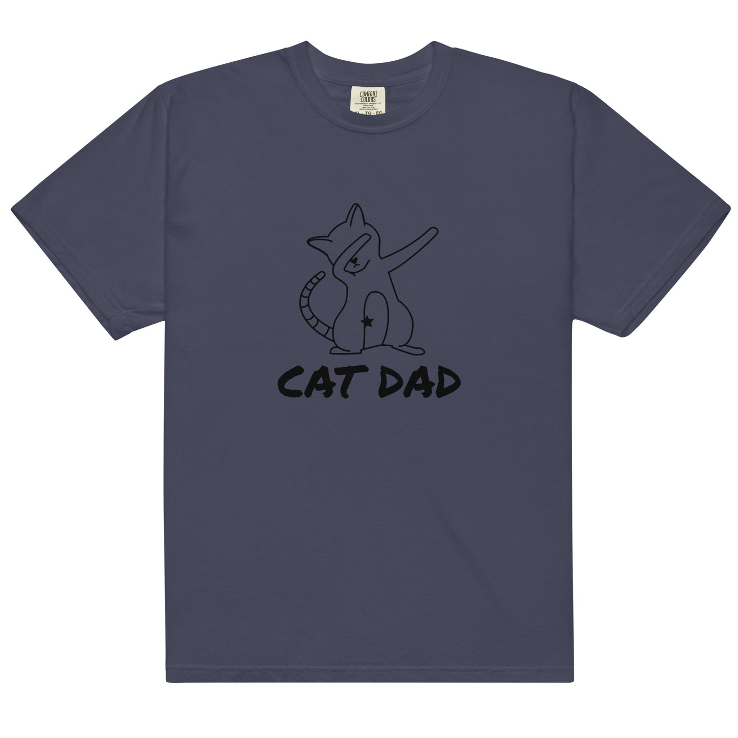 Cat Dad Printed Tshirt