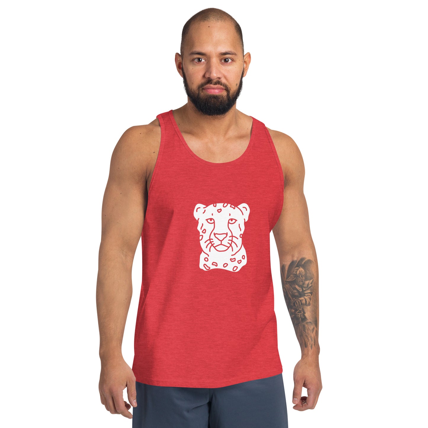 Tiger Printed Tank Top