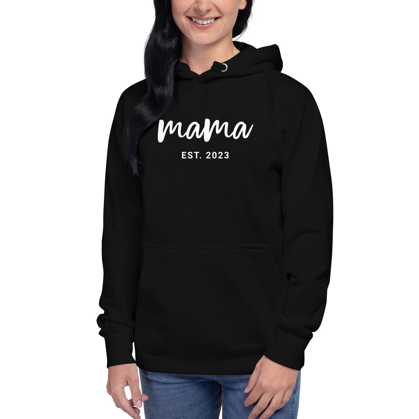 Mama Est 2023 Printed Hoodie