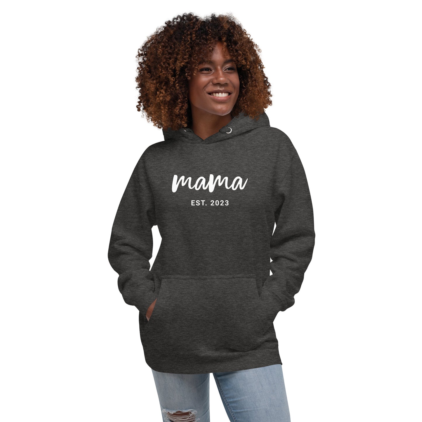 Mama Est 2023 Printed Hoodie