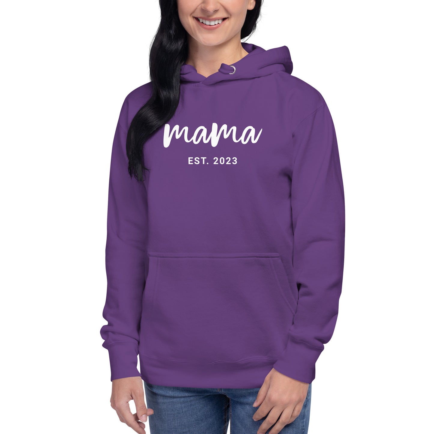 Mama Est 2023 Printed Hoodie