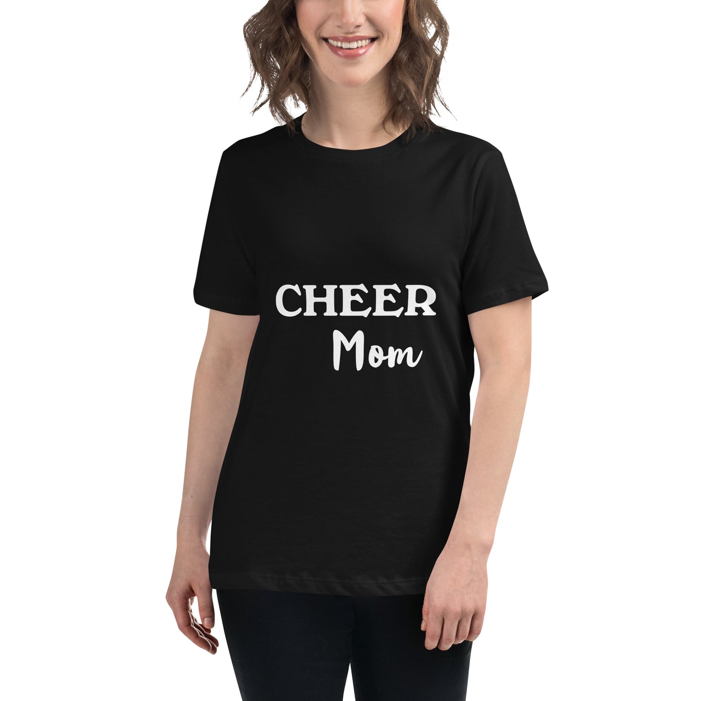 Cheer Mom Printed T-Shirt
