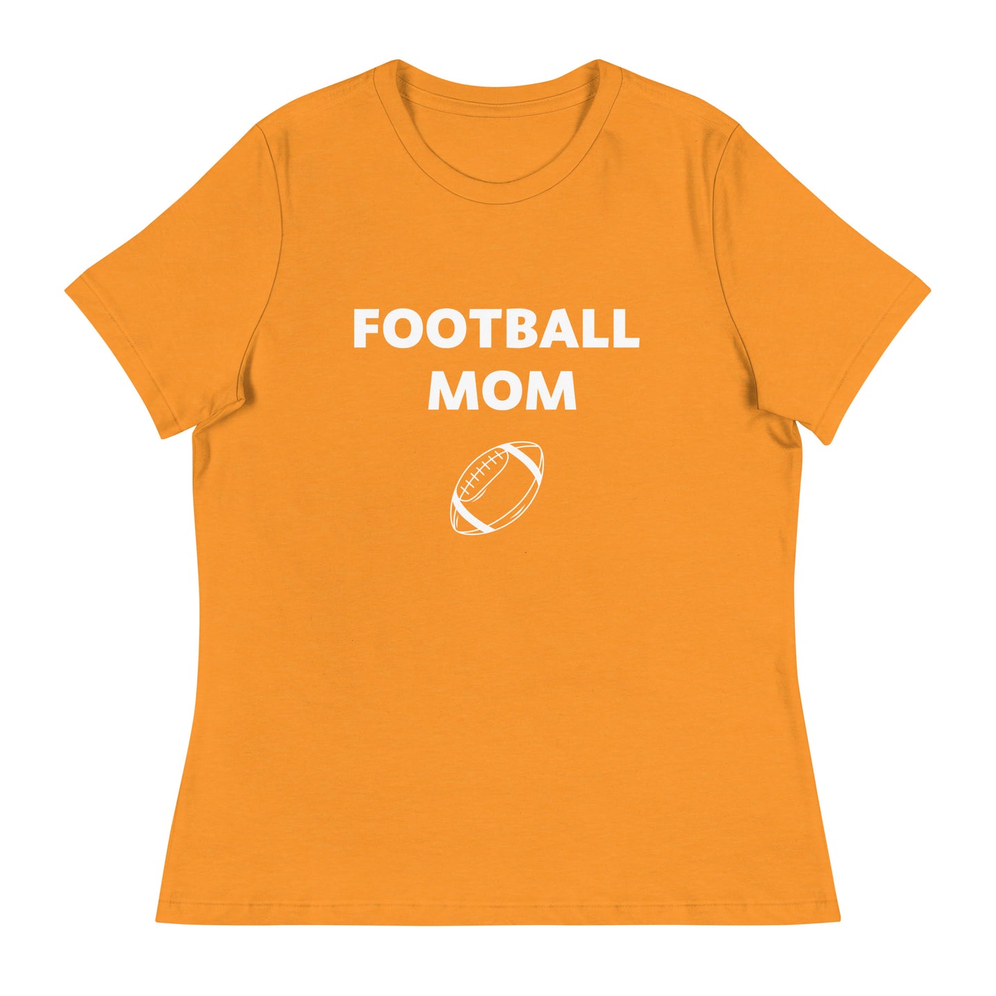Football Mom Printed T-Shirt
