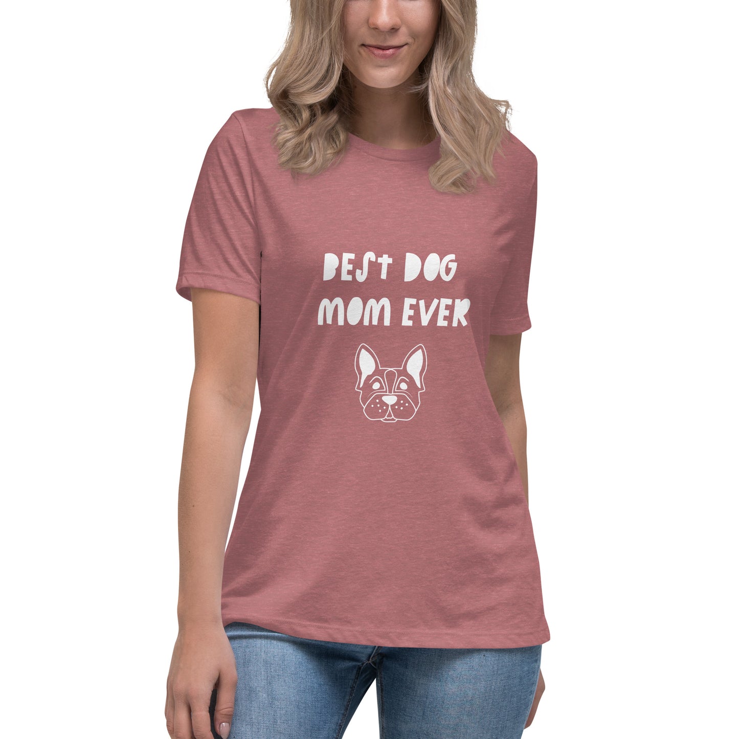 Best Dog Mom Ever Printed T-Shirt