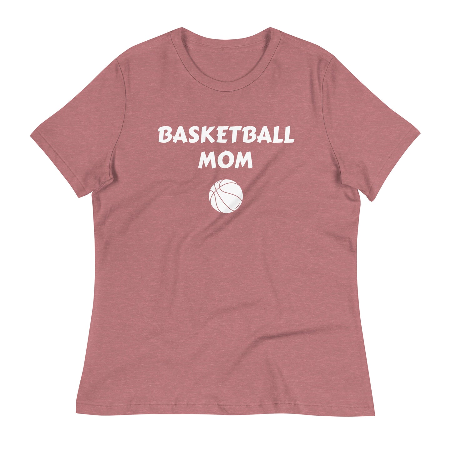 Basketball Mom Printed T-Shirt