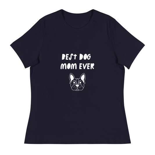 Best Dog Mom Ever Printed T-Shirt