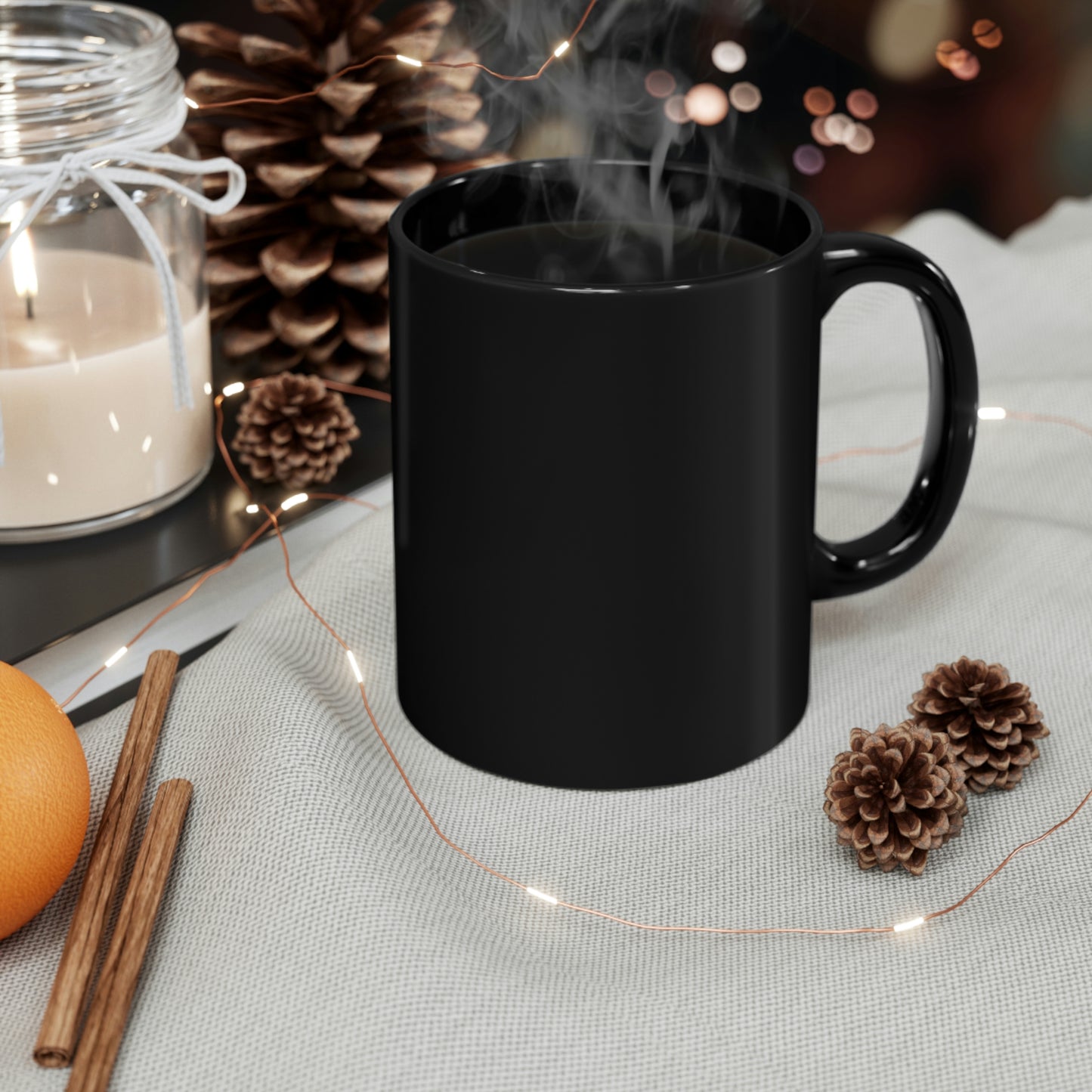 Dad Printed 11oz Black Mug