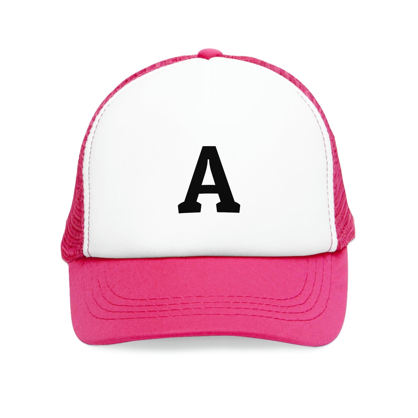 A Letter Printed Kids Hats