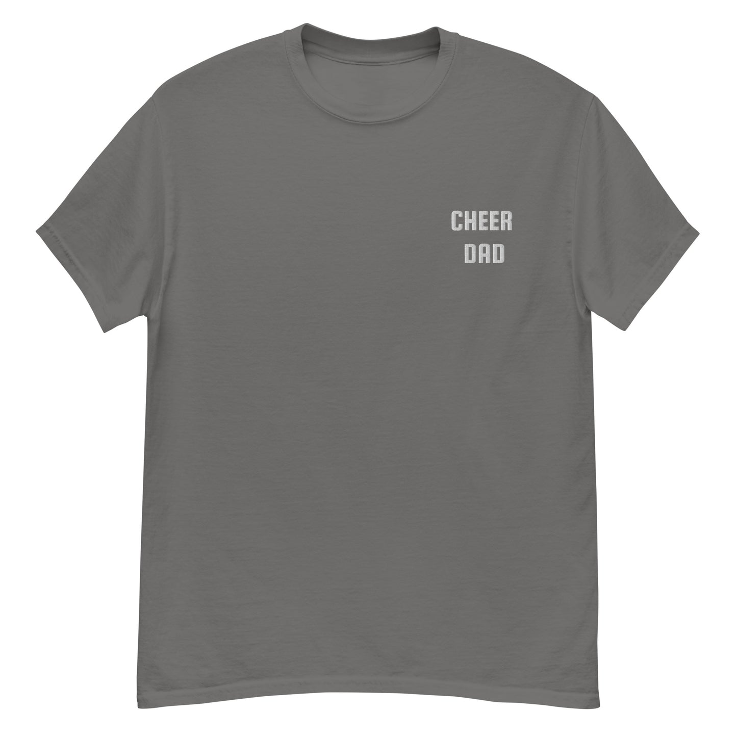 Cheer Dad Embroidered Tshirt