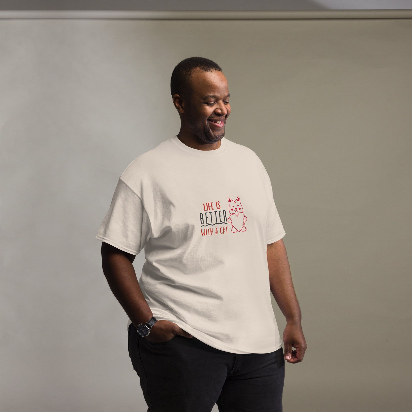 Life Is Better With A Cat Dad T-shirt