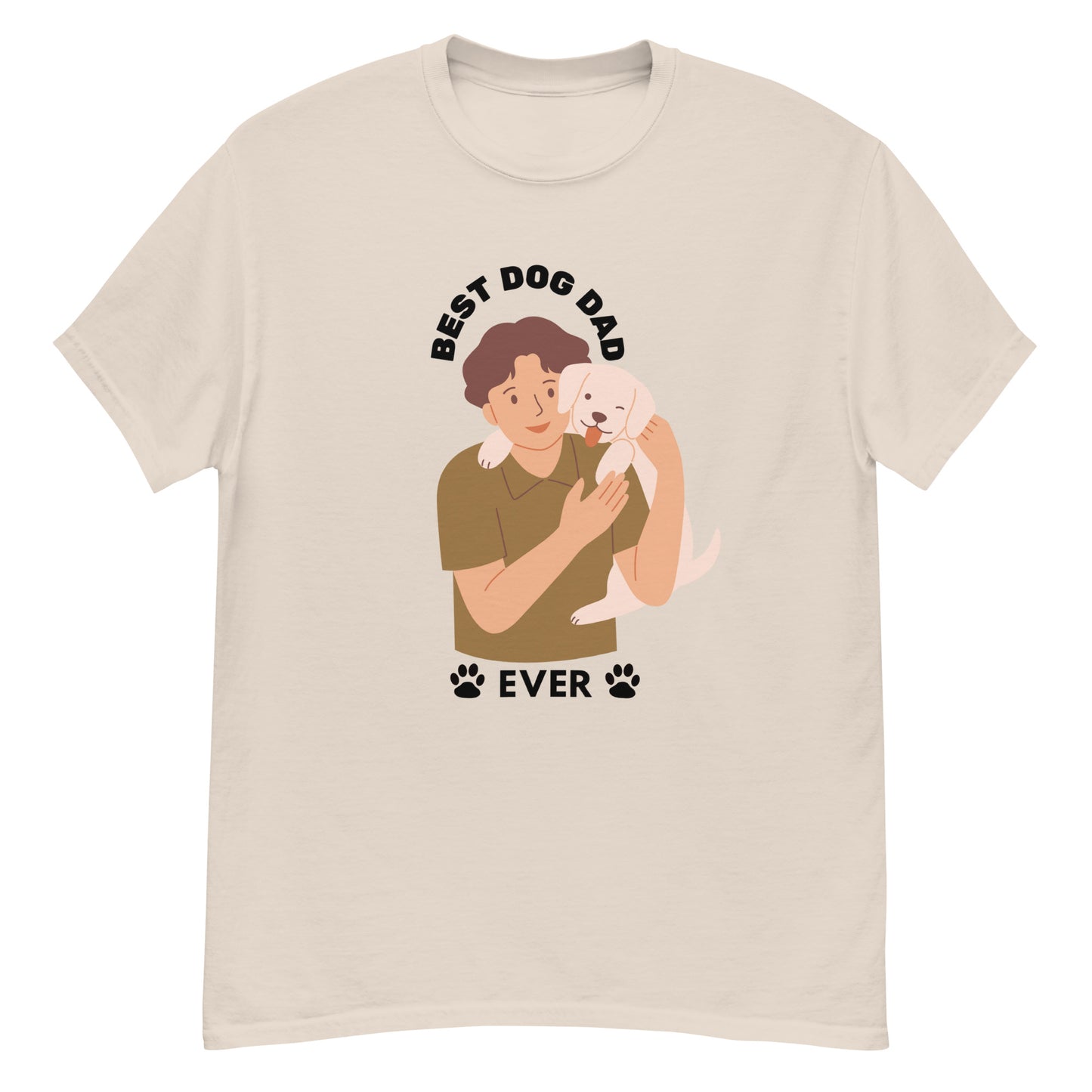 Best Dog Dad Ever Men's classic tee
