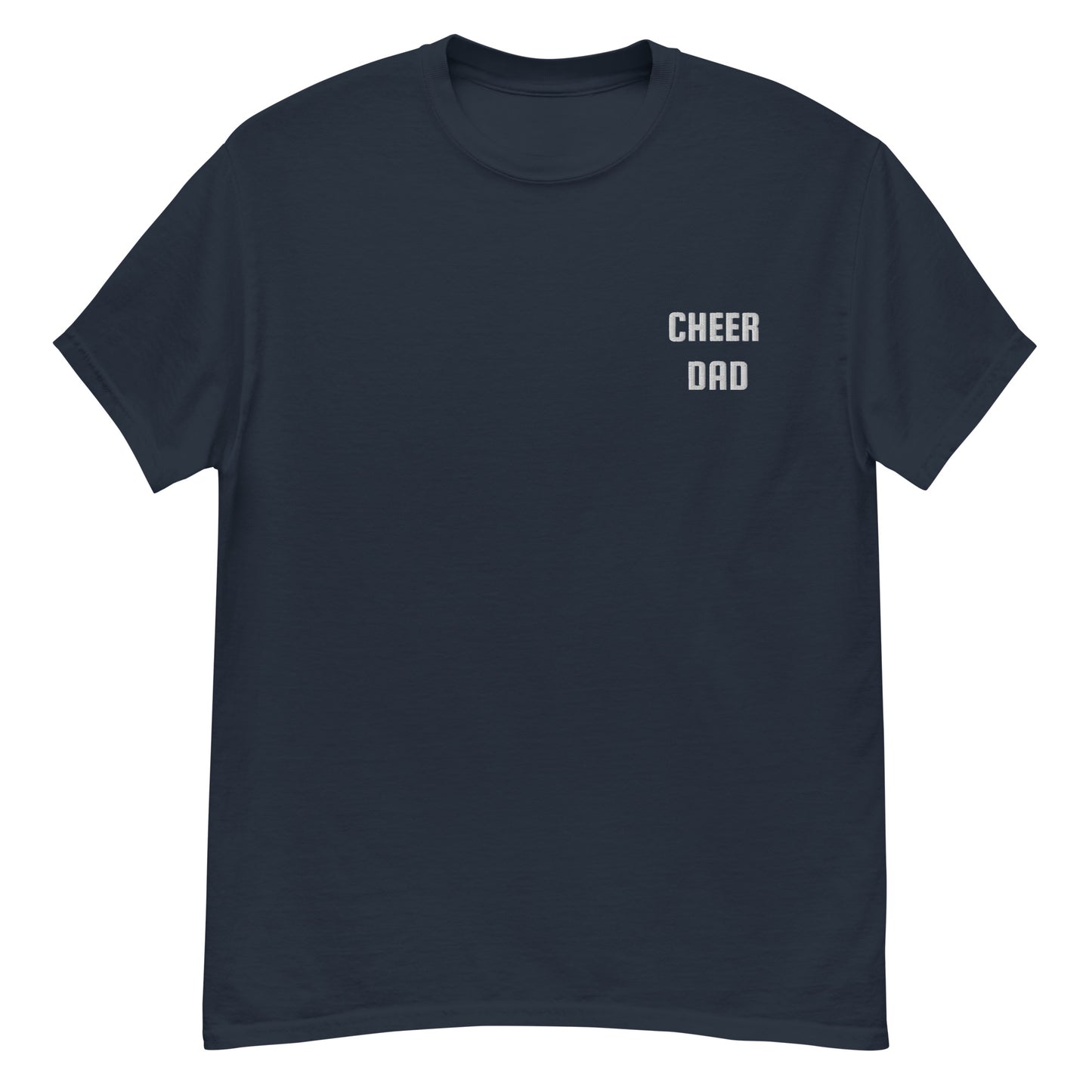 Cheer Dad Embroidered Tshirt