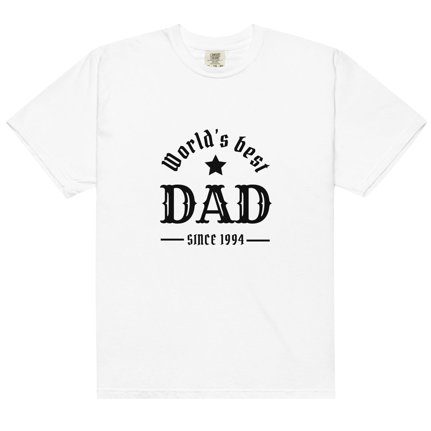 World's Best Dad Since 1994 Printed Tshirt
