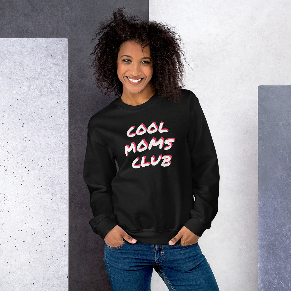 Cool Moms Club Printed Sweatshirt