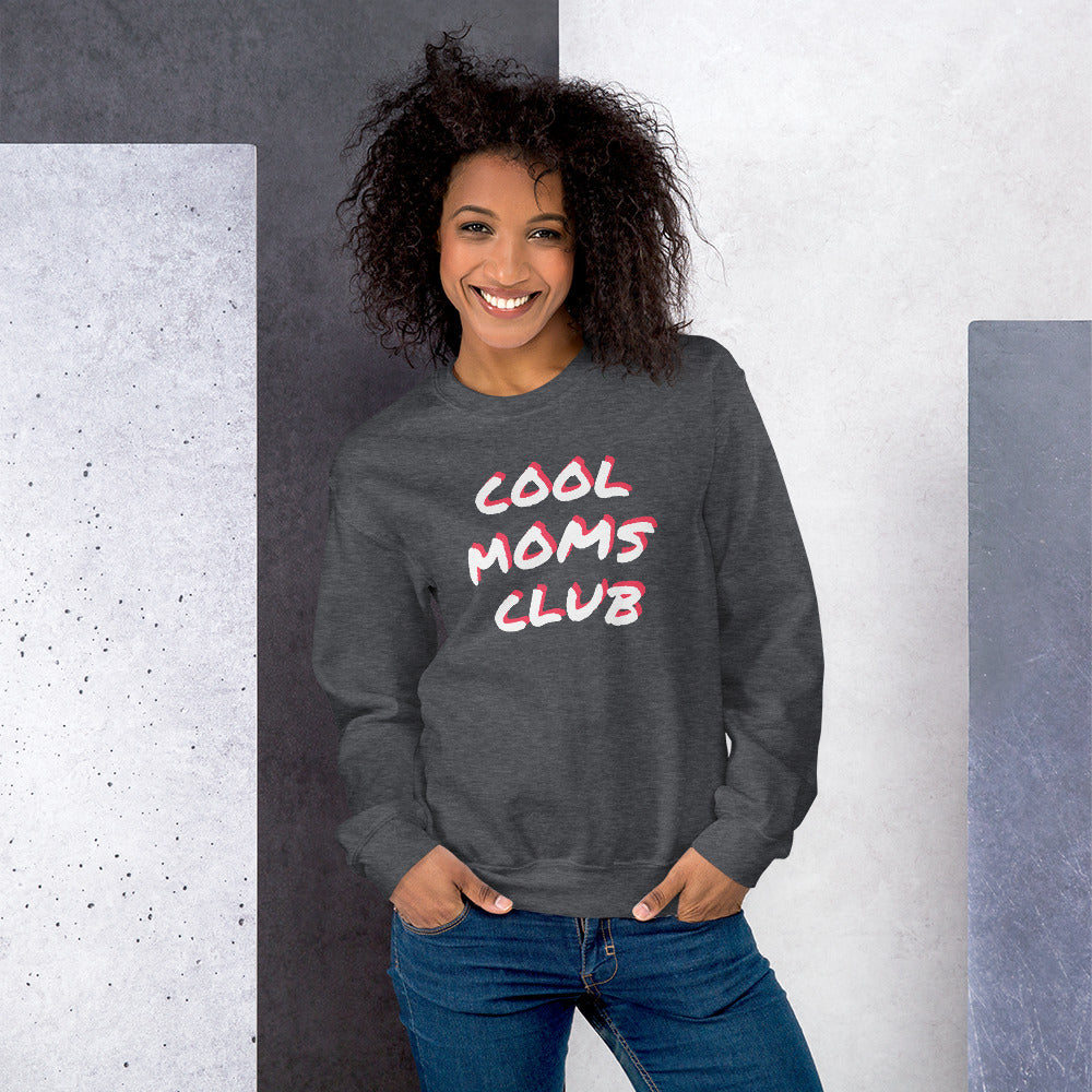 Cool Moms Club Printed Sweatshirt