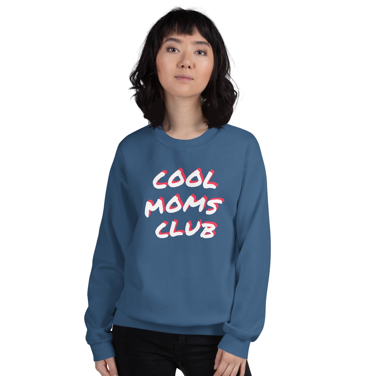 Cool Moms Club Printed Sweatshirt