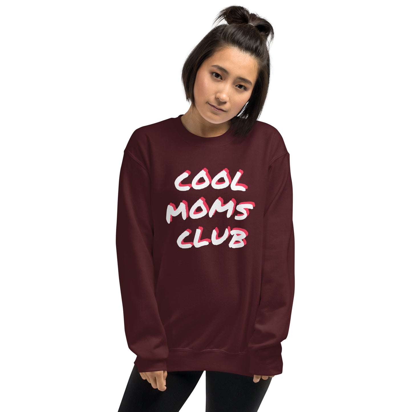 Cool Moms Club Printed Sweatshirt
