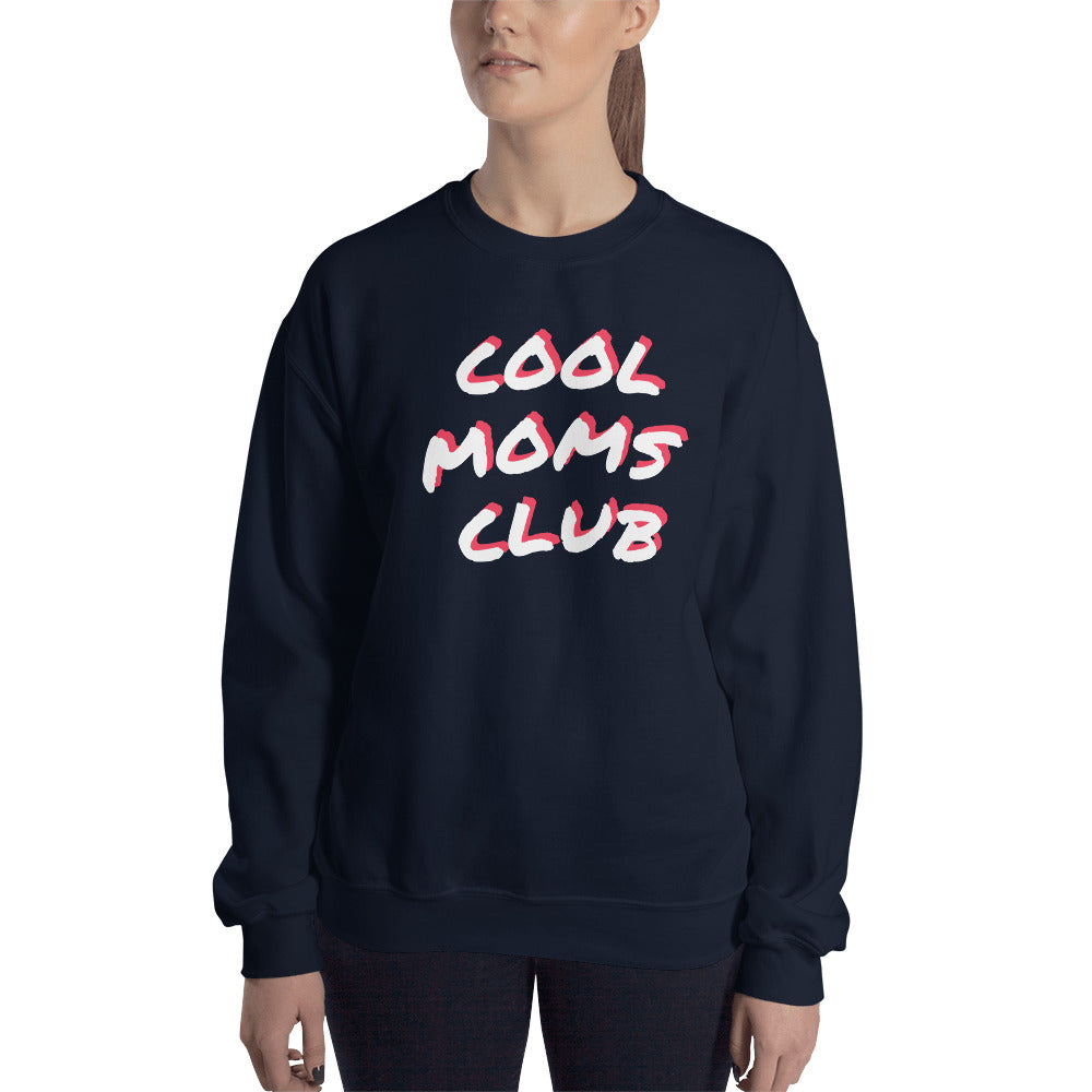 Cool Moms Club Printed Sweatshirt