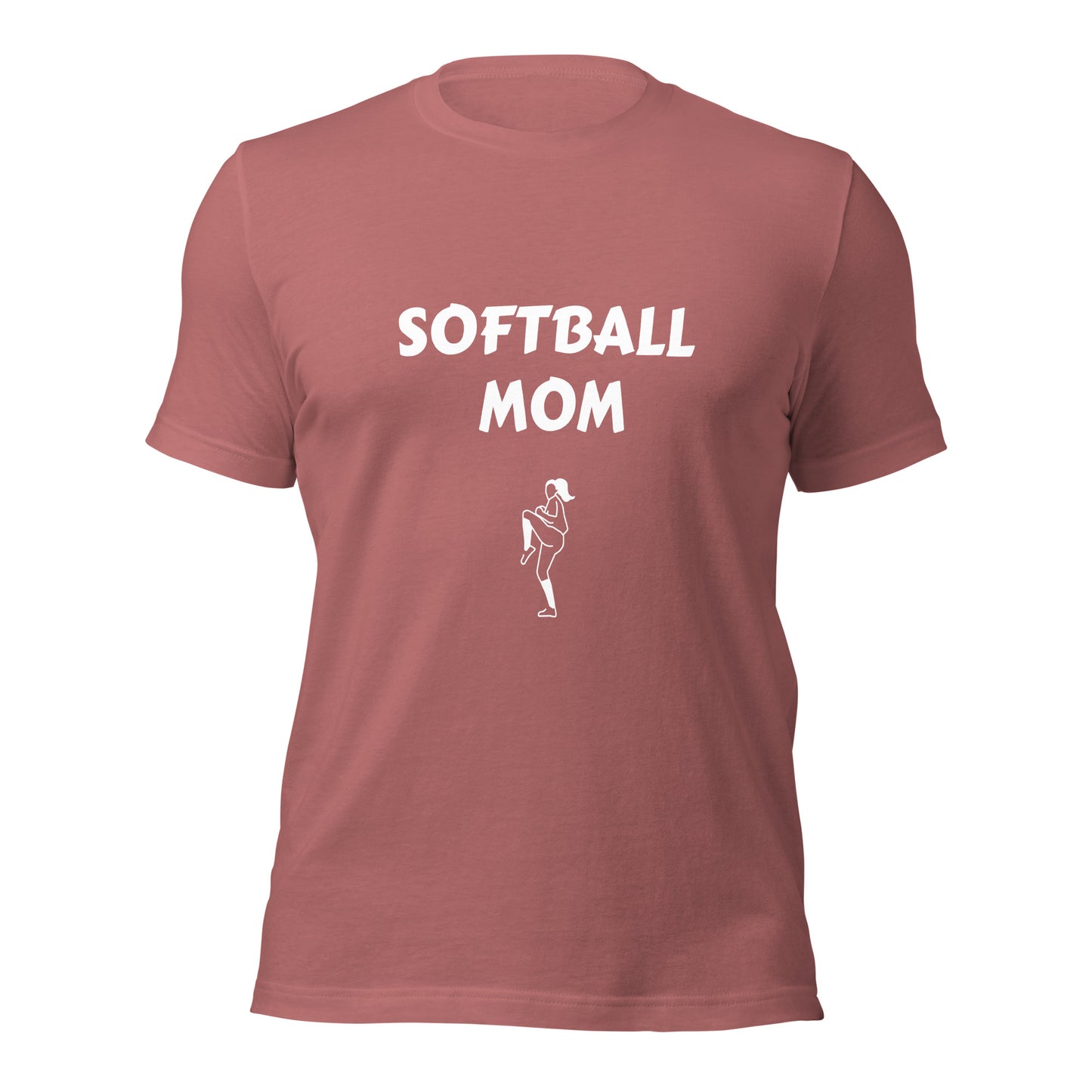 Softball Mom Printed Tshirt