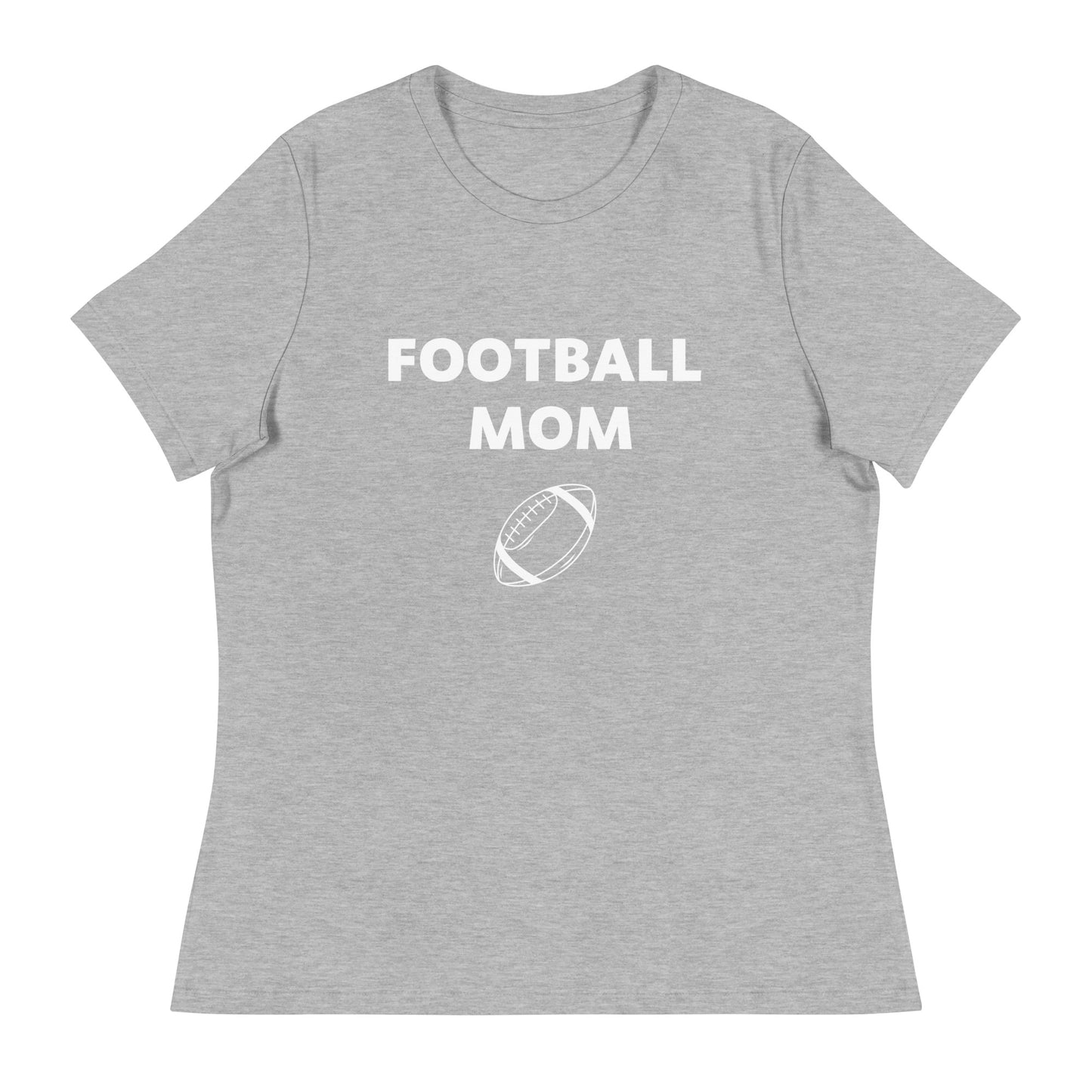 Football Mom Printed T-Shirt