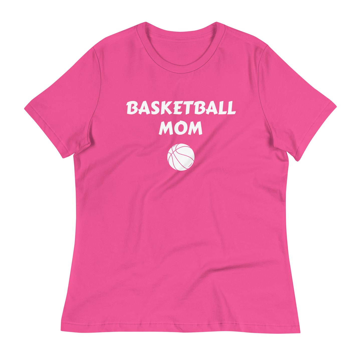 Basketball Mom Printed T-Shirt