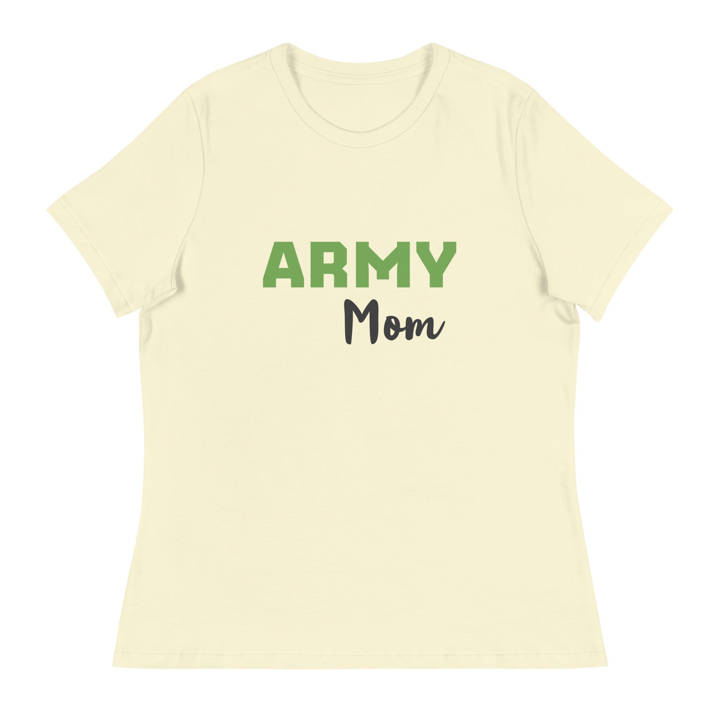 Army Mom Printed T-Shirt