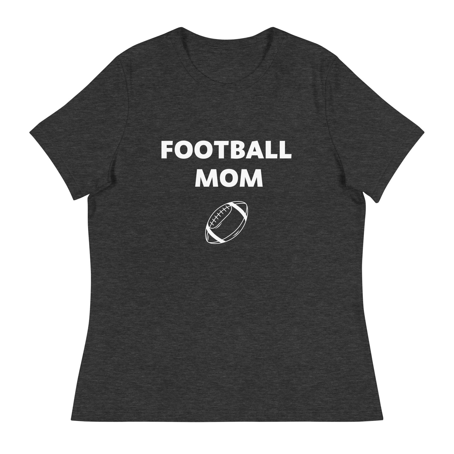 Football Mom Printed T-Shirt
