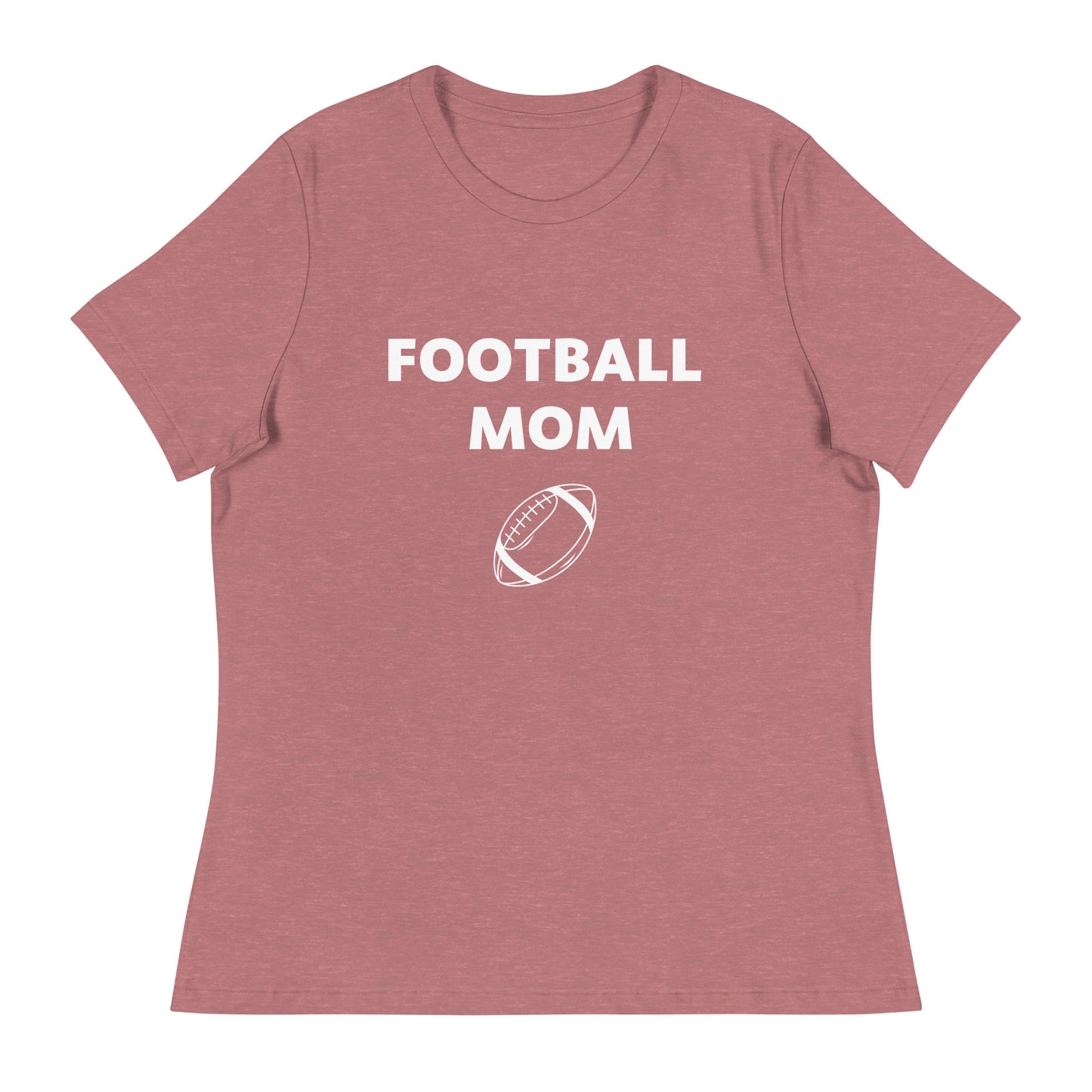 Football Mom Printed T-Shirt