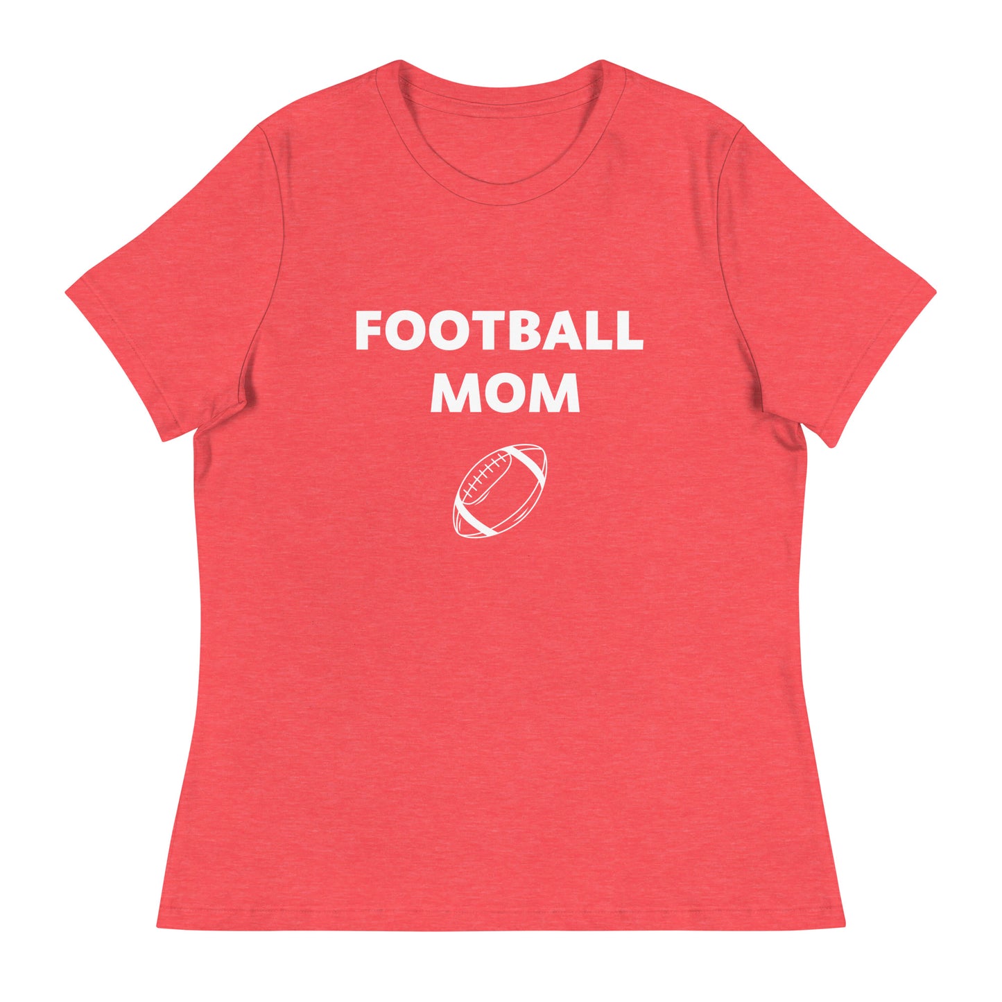 Football Mom Printed T-Shirt