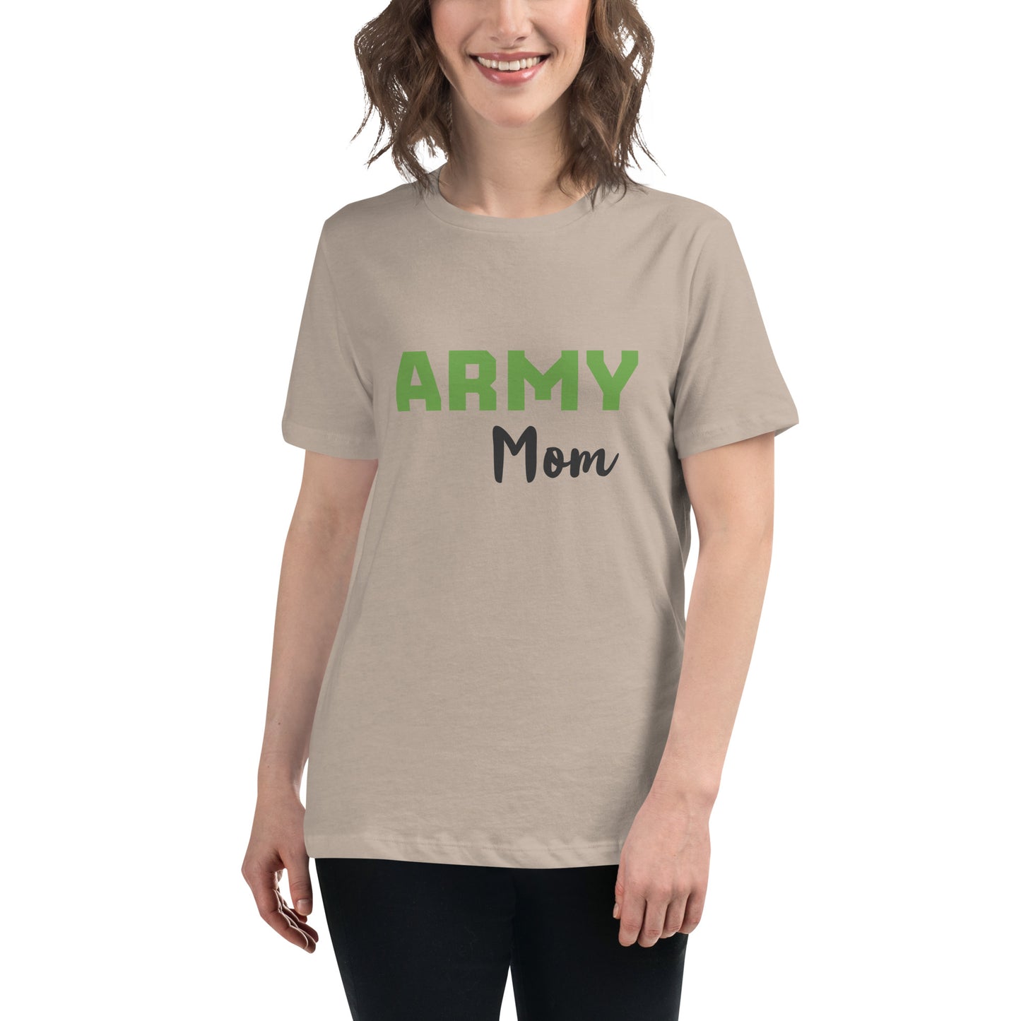 Army Mom Printed T-Shirt