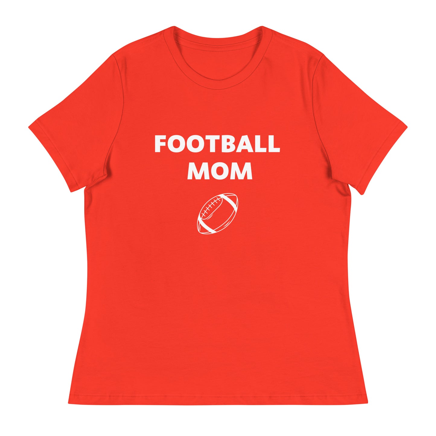 Football Mom Printed T-Shirt