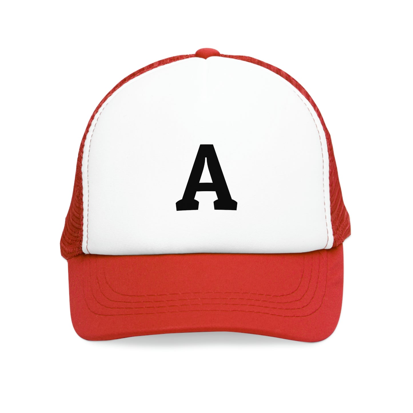 A Letter Printed Kids Hats