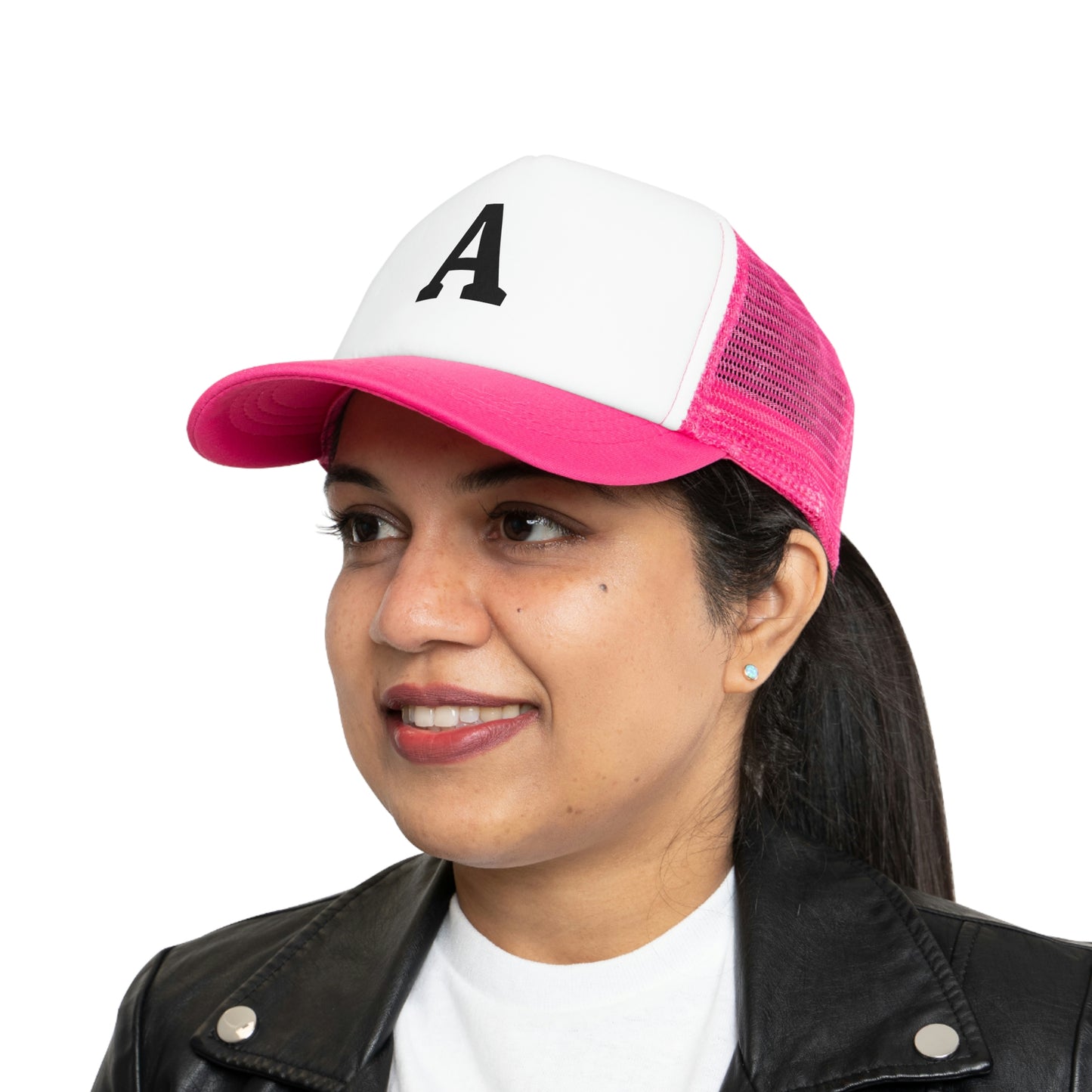 A Letter Printed Kids Hats