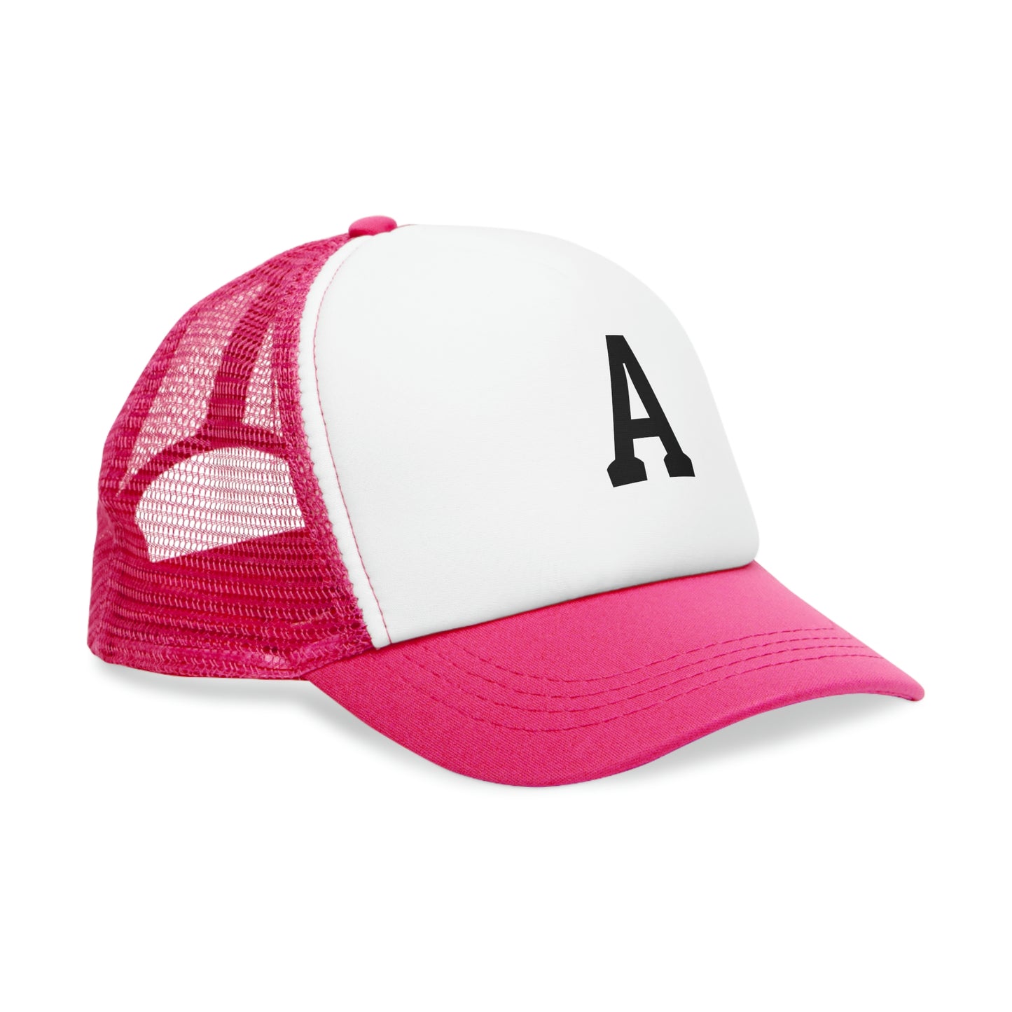 A Letter Printed Kids Hats